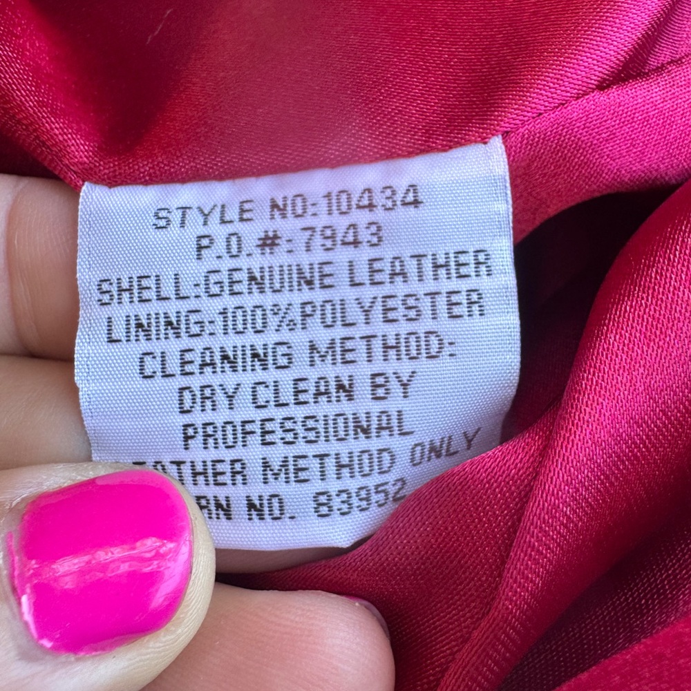 Pink Suede Jacket - Picture 6 of 6